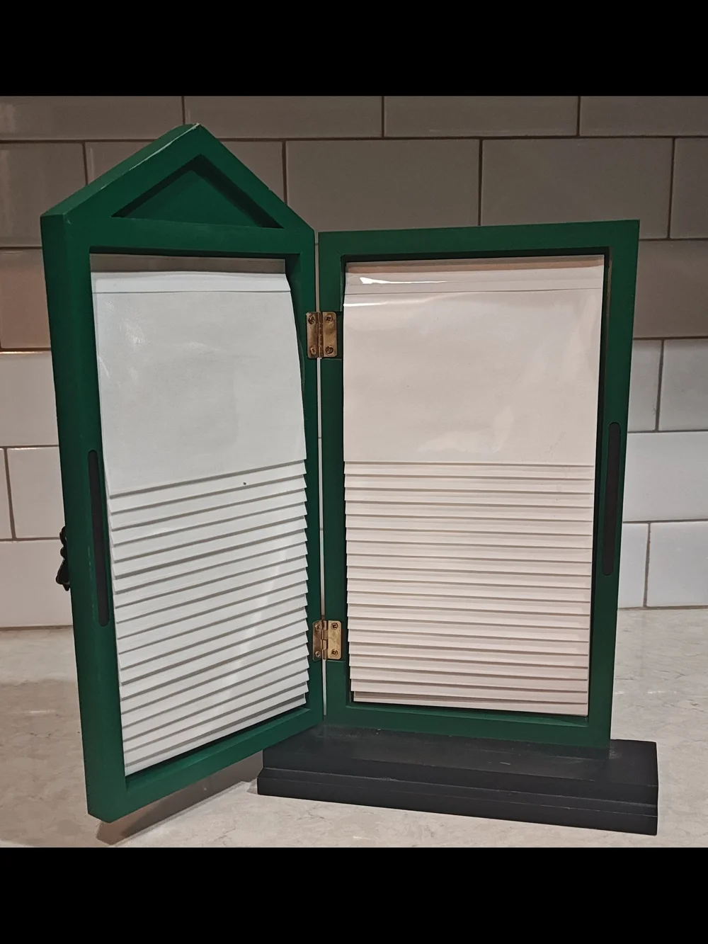 Cottage Core Green Door Photo Album Picture Frame Unique Display Album  Novelty